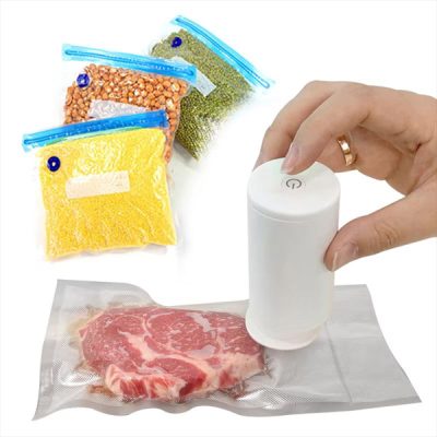 Hitro in enostavno vakuumsko tesnilo za hrano in zračna črpalka | QUICKSEAL