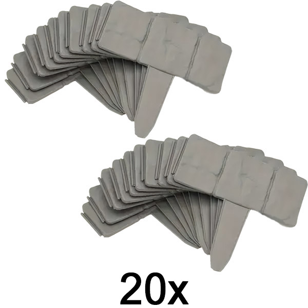 2x Kamniti robniki za vrt (10 kosov) | MINIFENCE